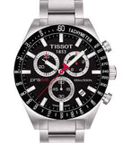 Tissot PRS 516 Black Chronograph Watch Pro